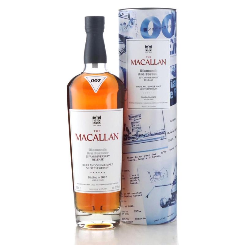 Macallan 2007 Diamonds are forever 55th Anniversary 18Y  45.5°