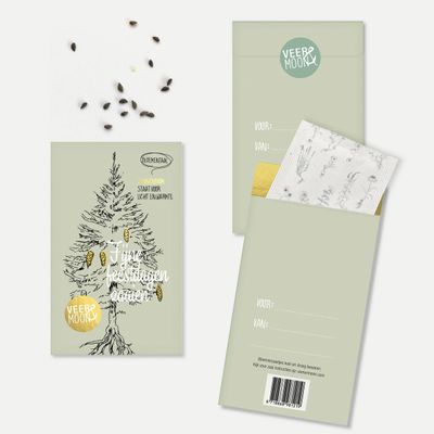 Zadenzakje 'Fijne feestdagen zaaien'