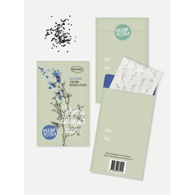 Bloemenzaden 'Gelukkig Nieuwjaar zaaien'