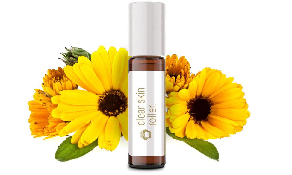 Clear skin roller
