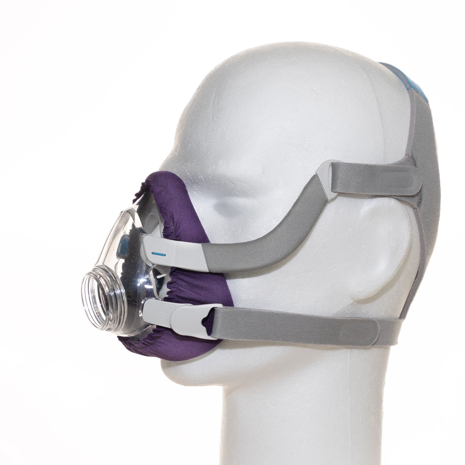 SoftZzz Cpap Full Face beschermhoes Viscose Paars set 2st SoftZzz Cpap Full Face beschermhoes Viscose Paars set 2st