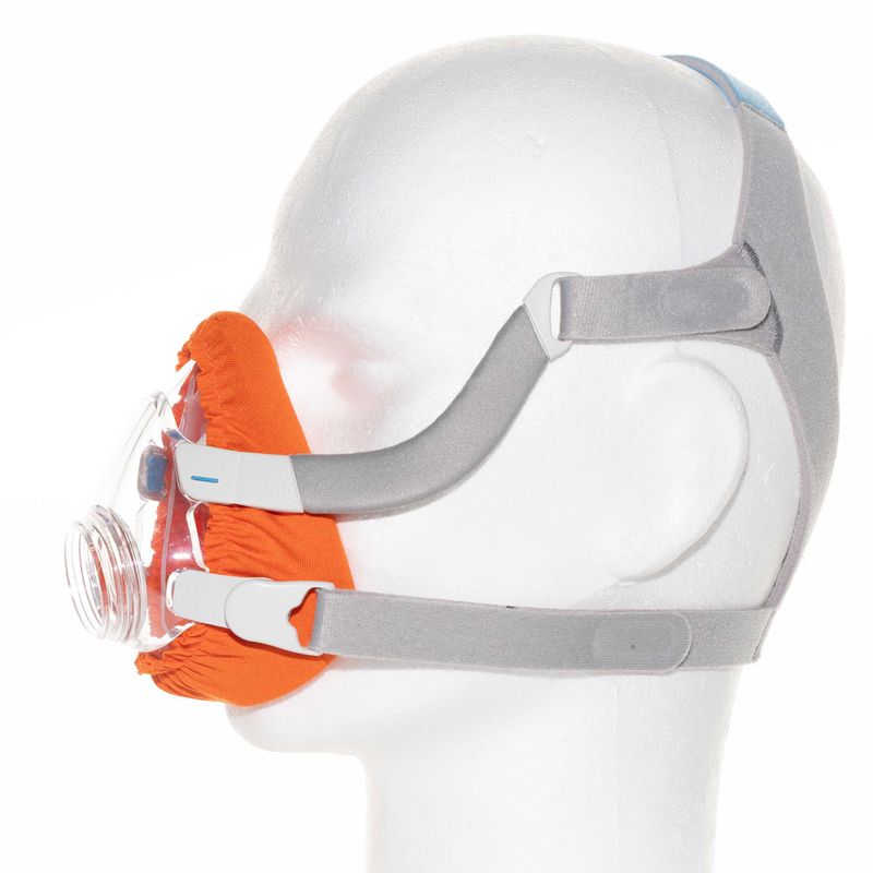 SoftZzz Cpap Full Face beschermhoes Viscose Oranje, set 2st