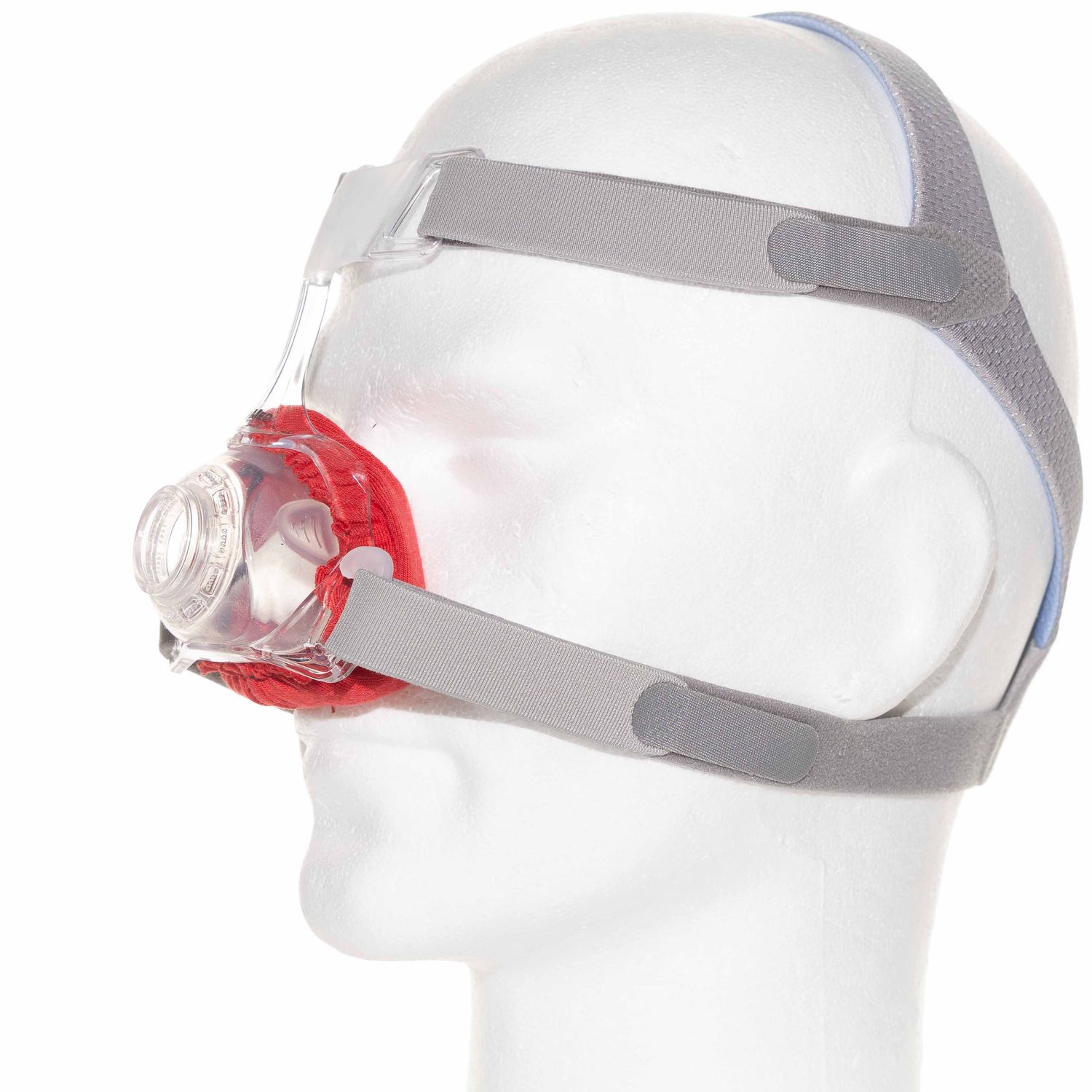 SoftZzz Cpap Neus beschermhoes Viscose Rood, set 2st