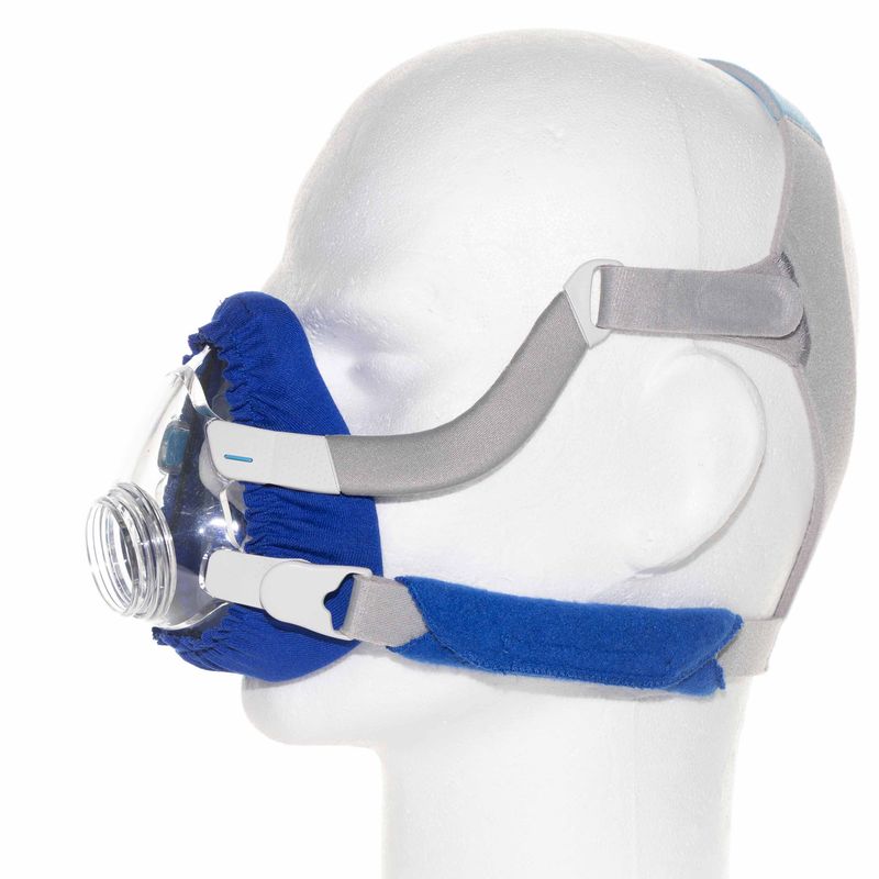 SoftZzz Cpap Full Face beschermhoes Limited Edition Blauw - VOORDEELPAK - NIEUW -
