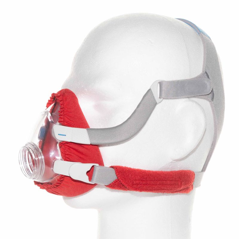 SoftZzz Cpap Full Face beschermhoes Limited Edition Rood - VOORDEELPAK