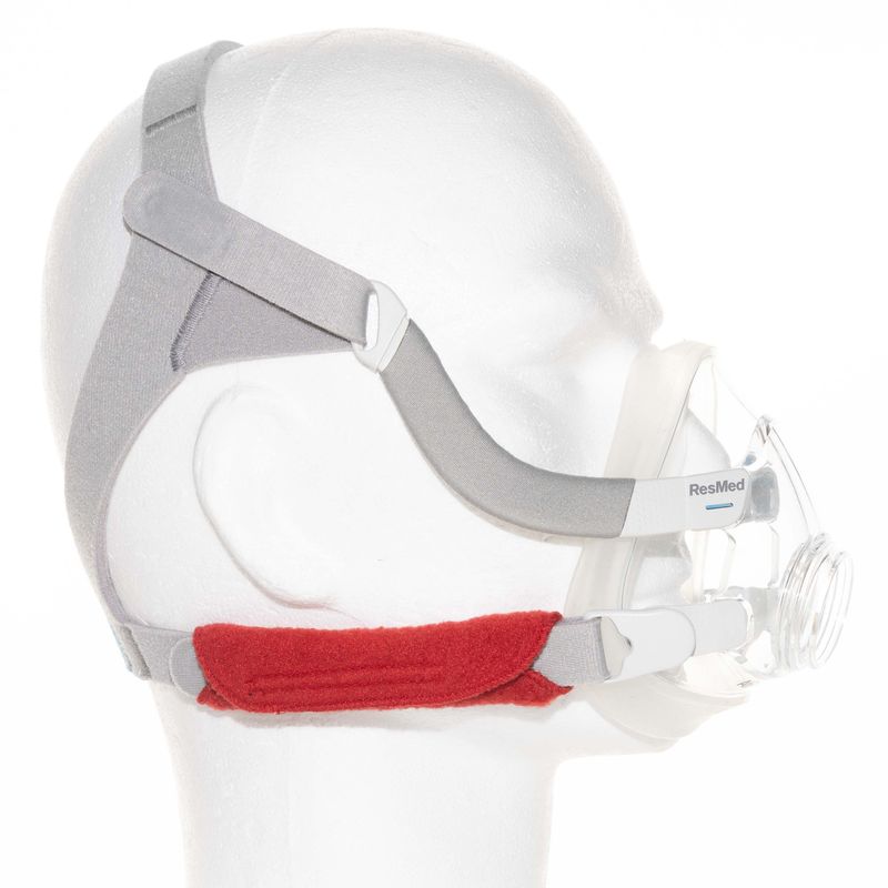 SoftZzz Cpap riemhoes katoen Rood