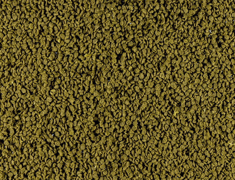 Tropical fish granules