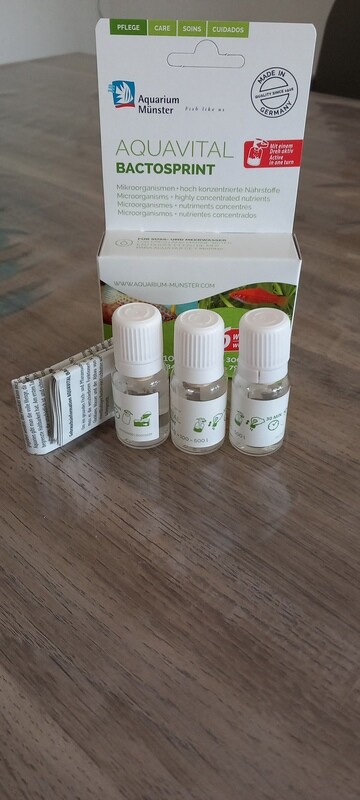 AQUAVITAL BACTOSPRINT 6 weeks cure 3x 10ml + 08gr