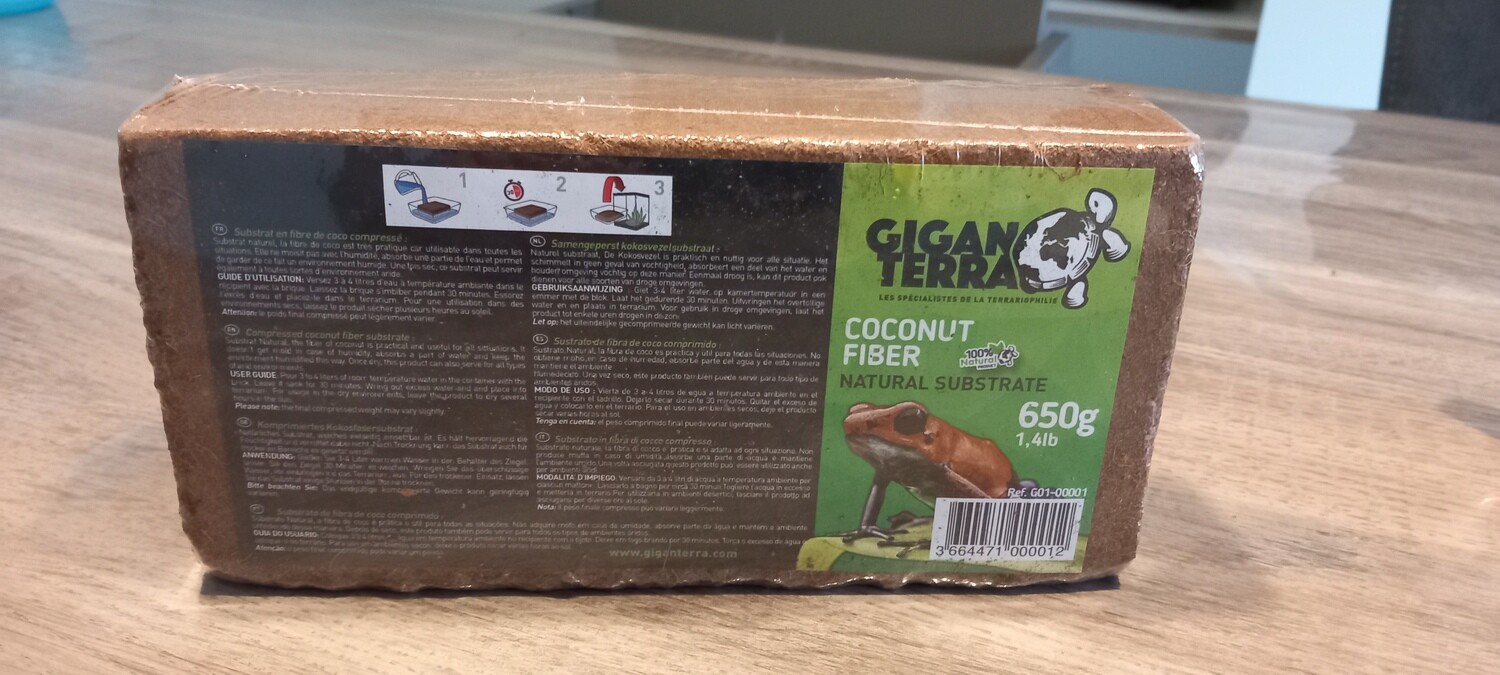 Giganterra Coco Brick 650 gr