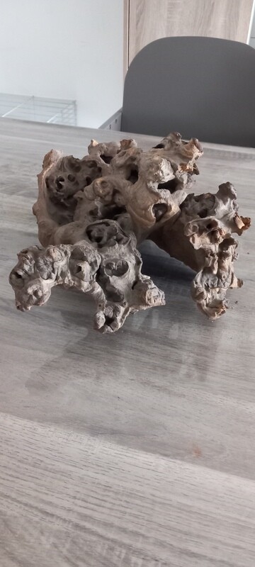 ​Aquadeco Savannah wood nr4 sandblasted 3,300kg 30x29x20 cm