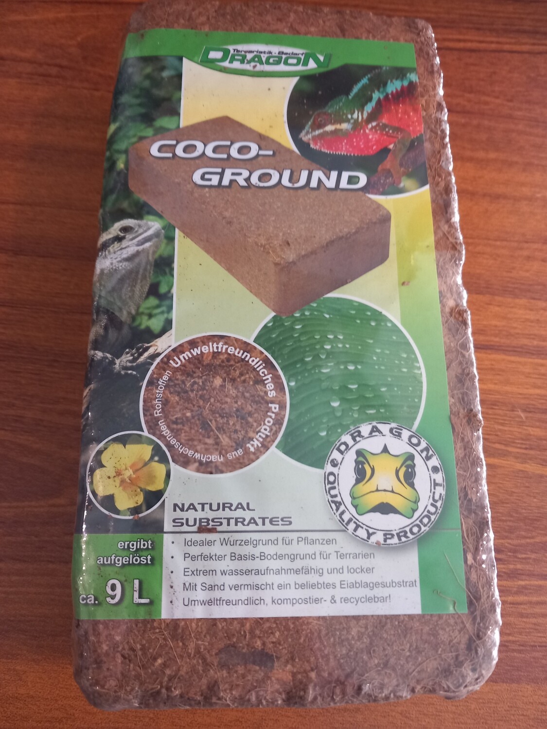 Terrarium soil coco- ground Dragon