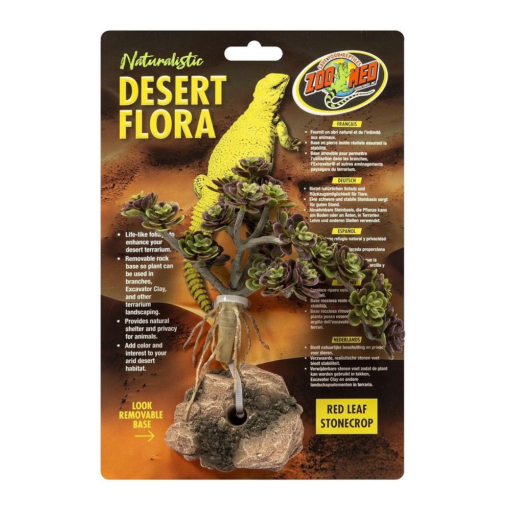 Terrarium decoration DESERT FLORA – RED LEAF STONECROP