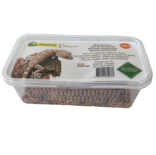 MEALWORMS IN BOX 100 ML.