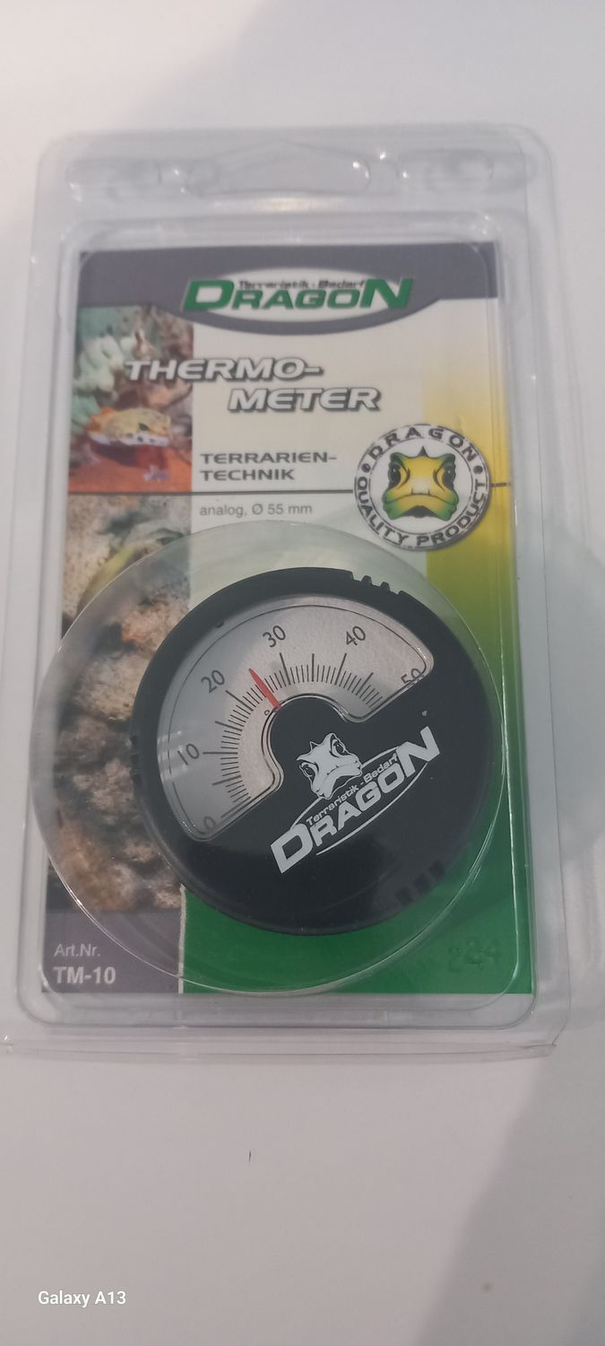 Terrarium thermometer Analog Dragon
