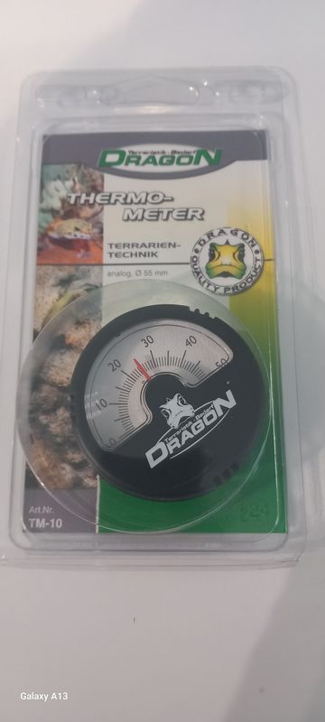 Terrarium thermometer Analog Dragon