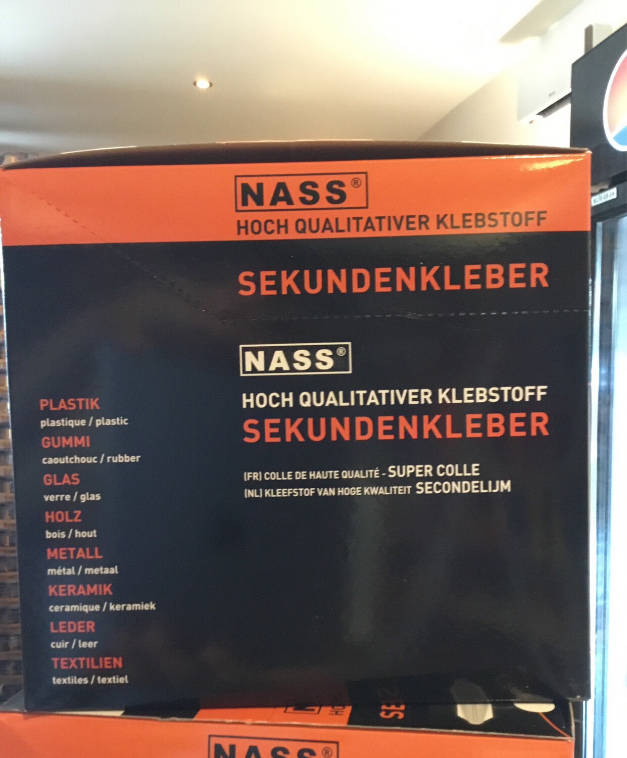 nass sekundenkleber