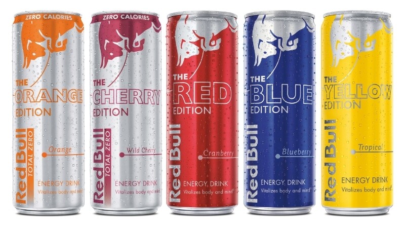 Redbull colour 25cl 24 pack