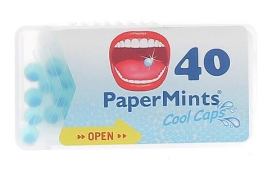 Cool caps Paper mint