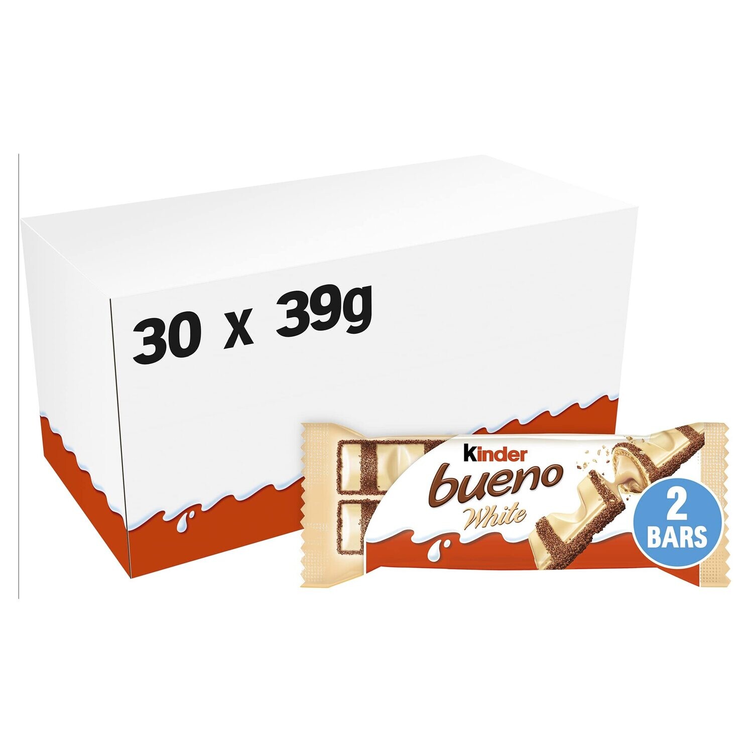 Kinder bueno white x 30