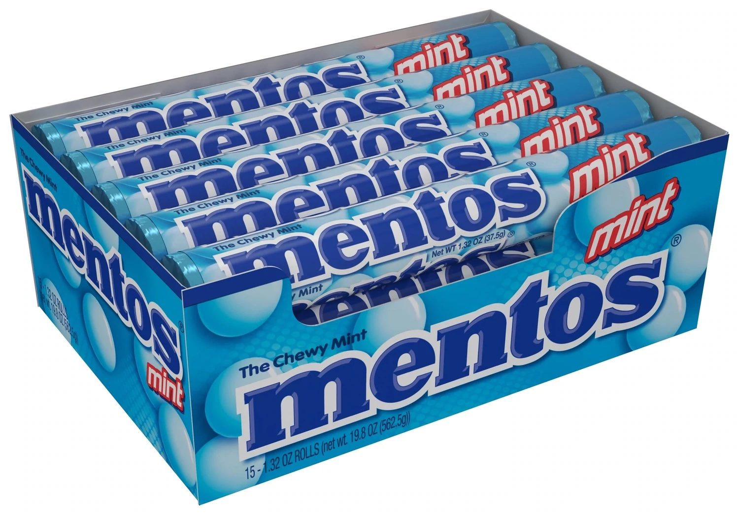 Mentos mint All flavours 40 x rolls