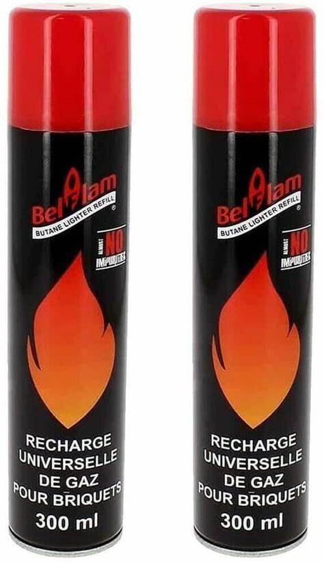 Belflam Butane Lighter fluid refill 300ml x 12