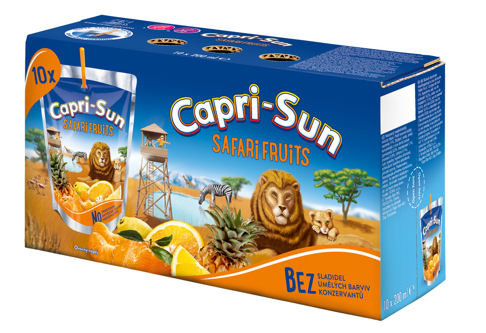 CapriSun Safari Fruits 4 Box