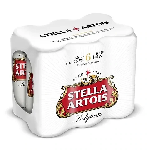 Stella artois 6pack  50cl