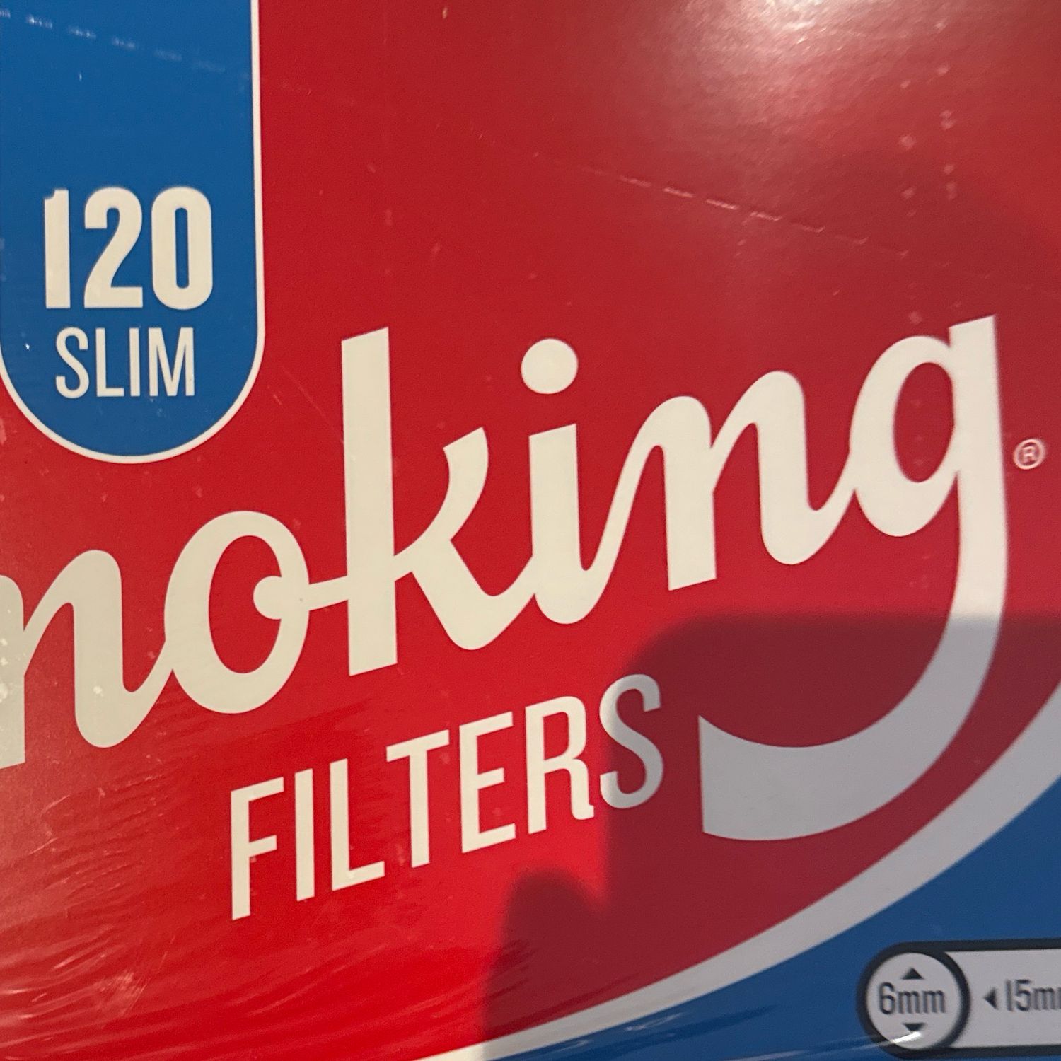 Smoking filters 120slim