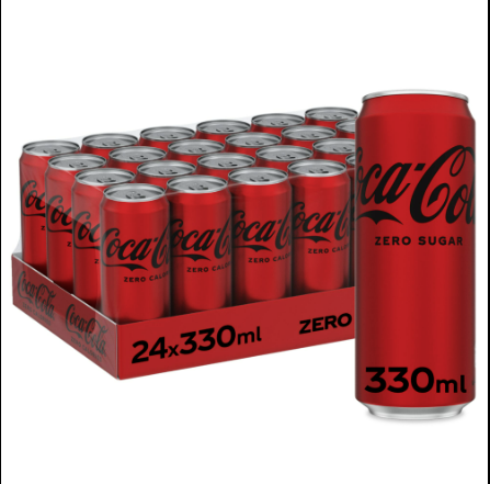 Coca Cola zero 33cl x 30