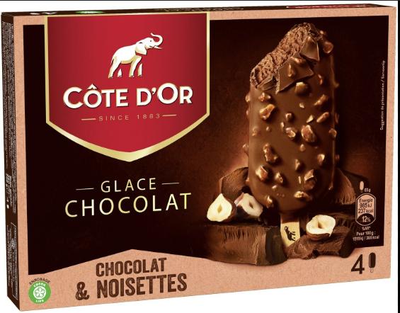Cote Dor Chocolat Ice cream x20