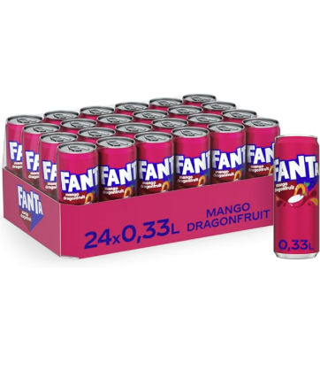 Fanta Dragon fruit 33cl x24