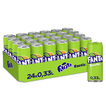 Fanta Exotic 33cl x 24