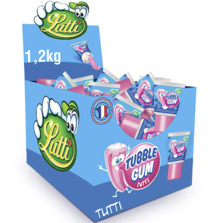 Lutti tubble gum 