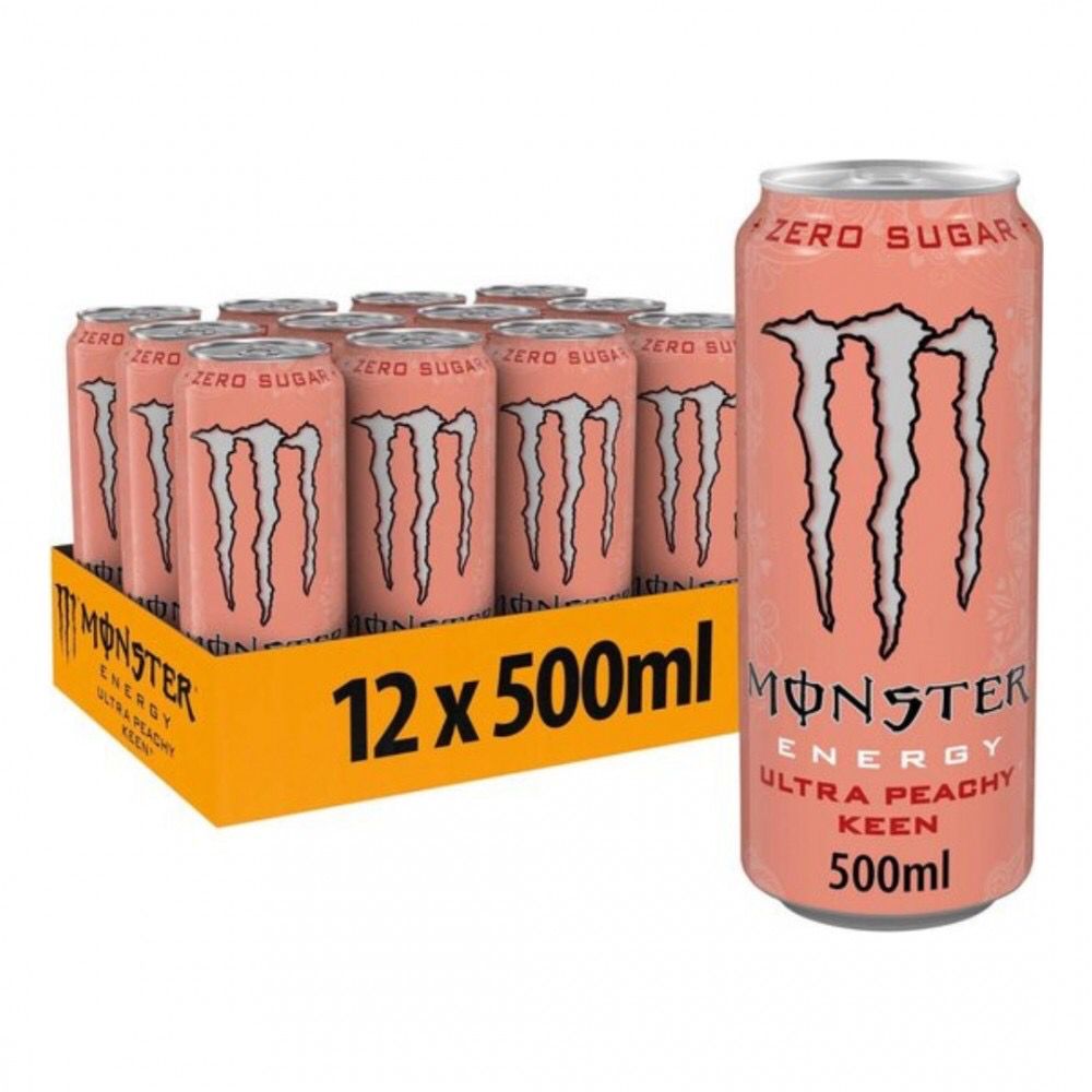 Monster ultra peachy keen x24