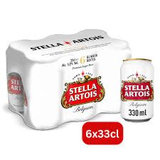 Stella artois 6pak 33cl 