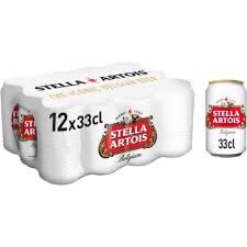 Stella artois 33cl 12 pak 