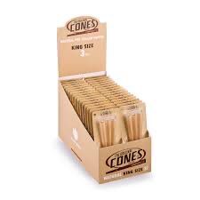 The original cone natural pre rolled 3 king size