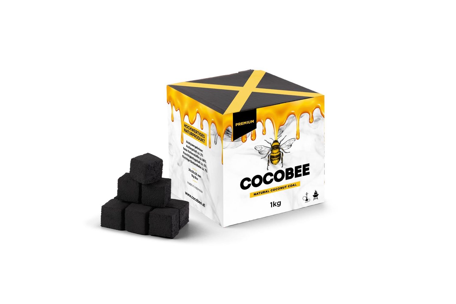 Cocobee coconut coal 1KG 
