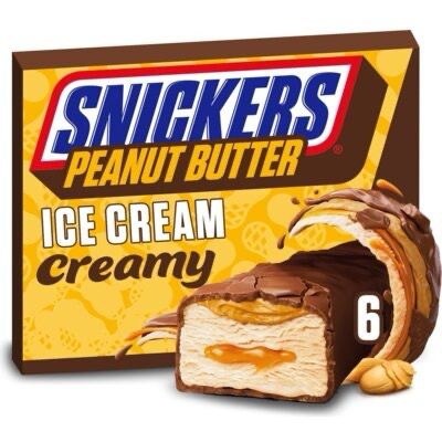 Snickers peanut ice cream 