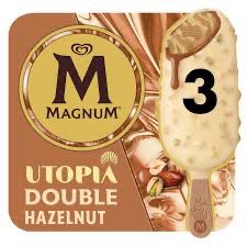 Magnum hazelnuts ice cream  x20 box 
