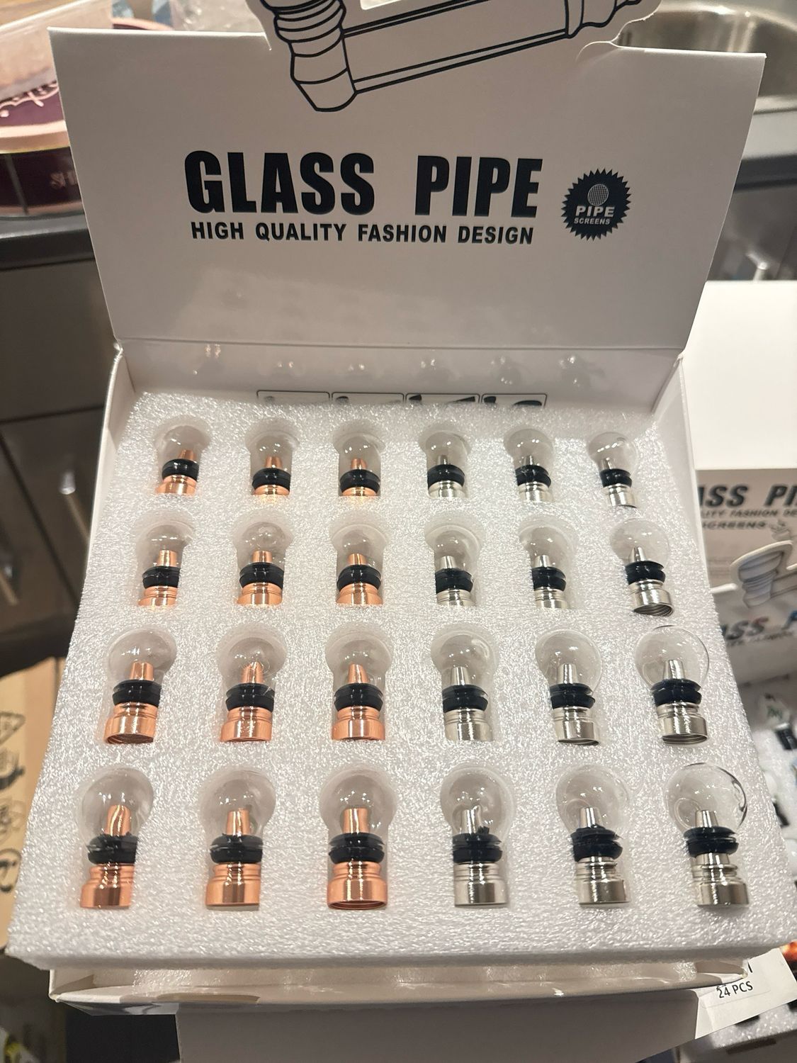 Glass pipe high quality 