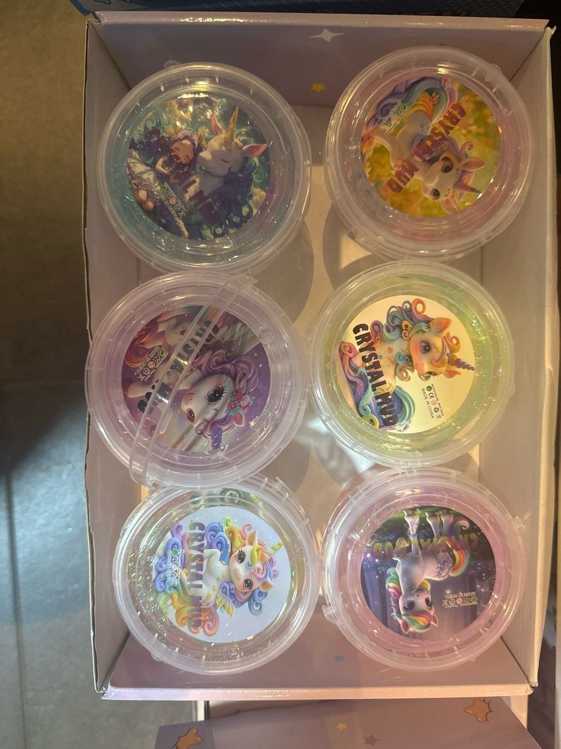 Crystal mud 6 piece 