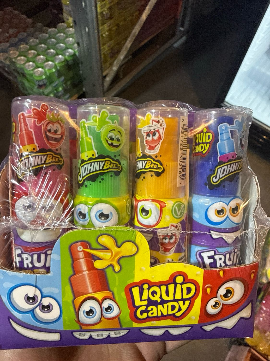 Fruit spray candy 