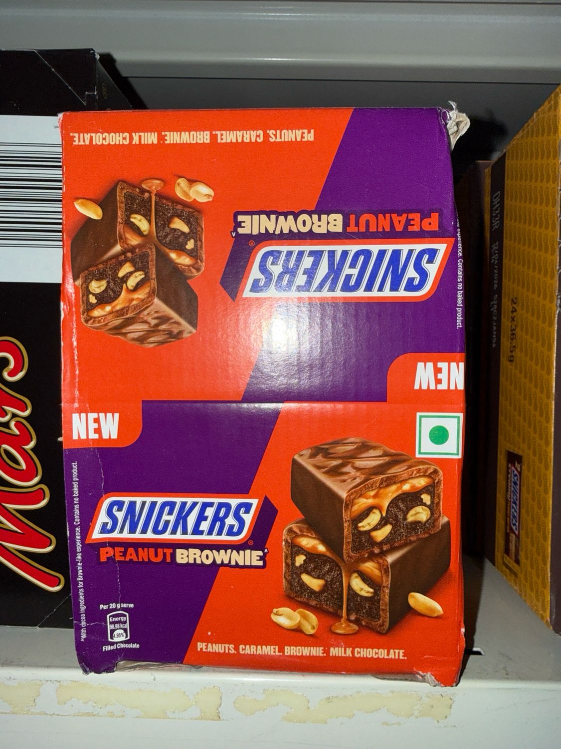 Snicker peanut brownie 