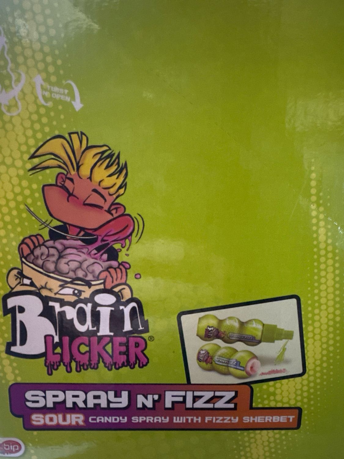 Brain licker spray n fizzer 