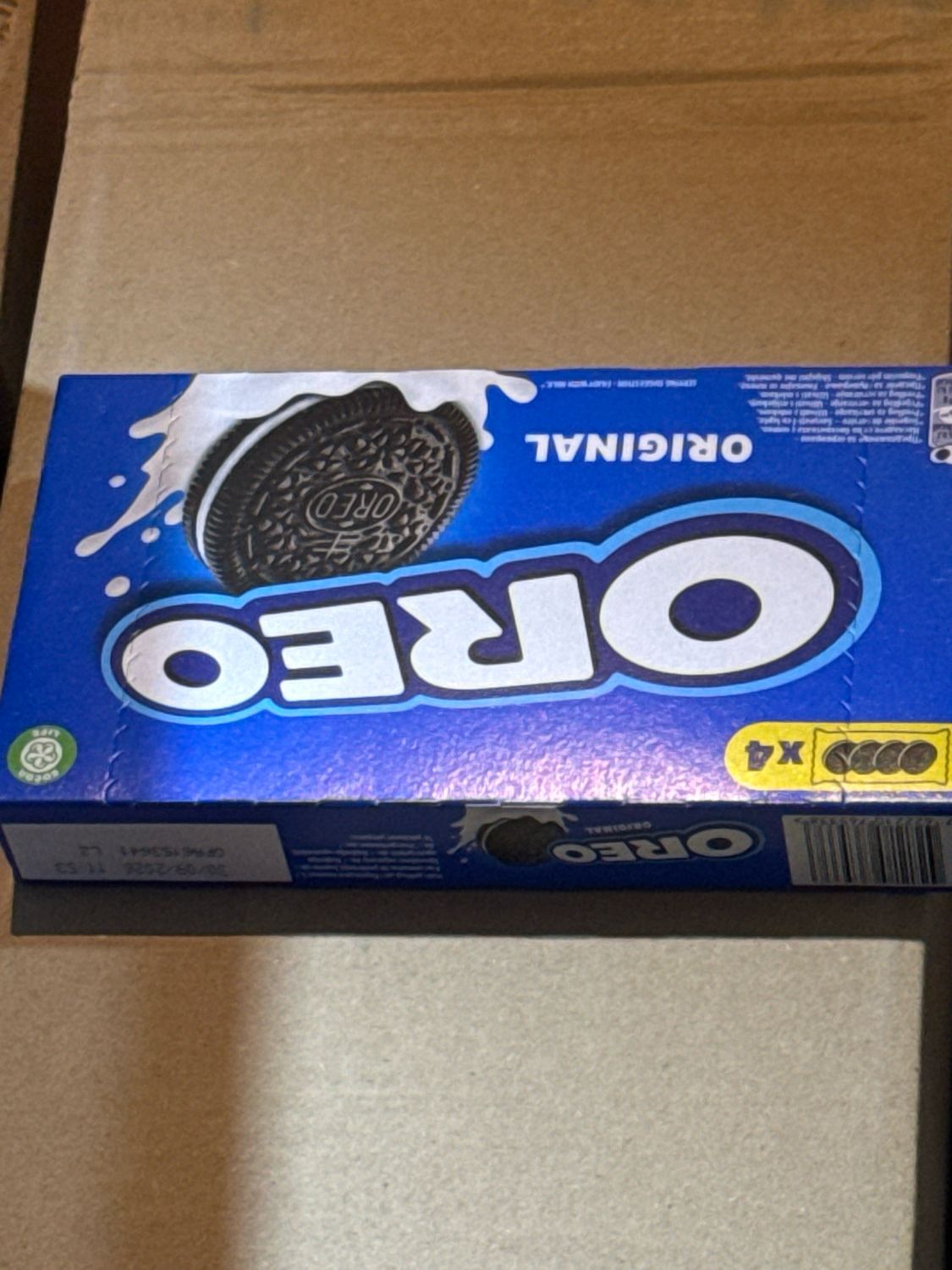 Oreo orignal x4 