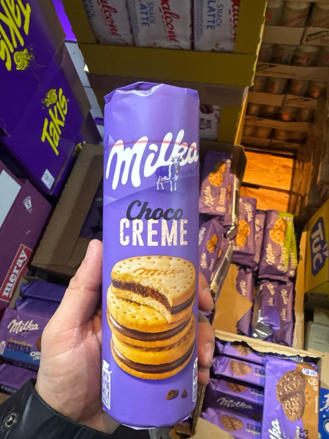 Milka choco cream biscuit 