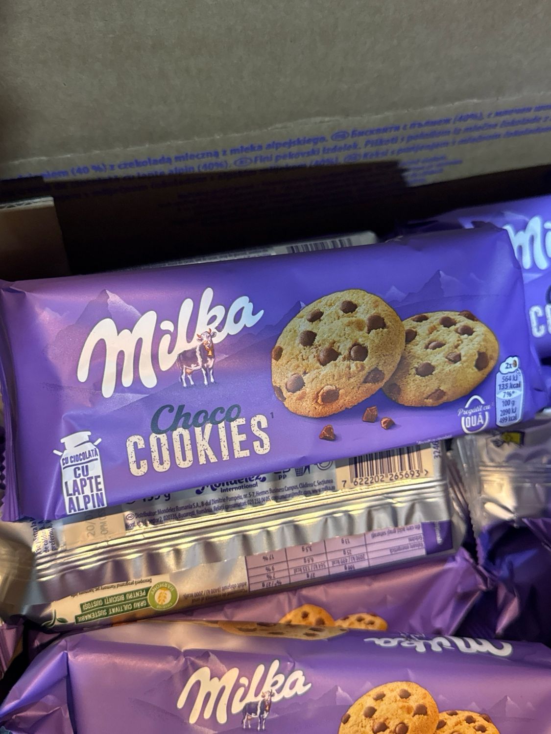 Milka choco cookies 