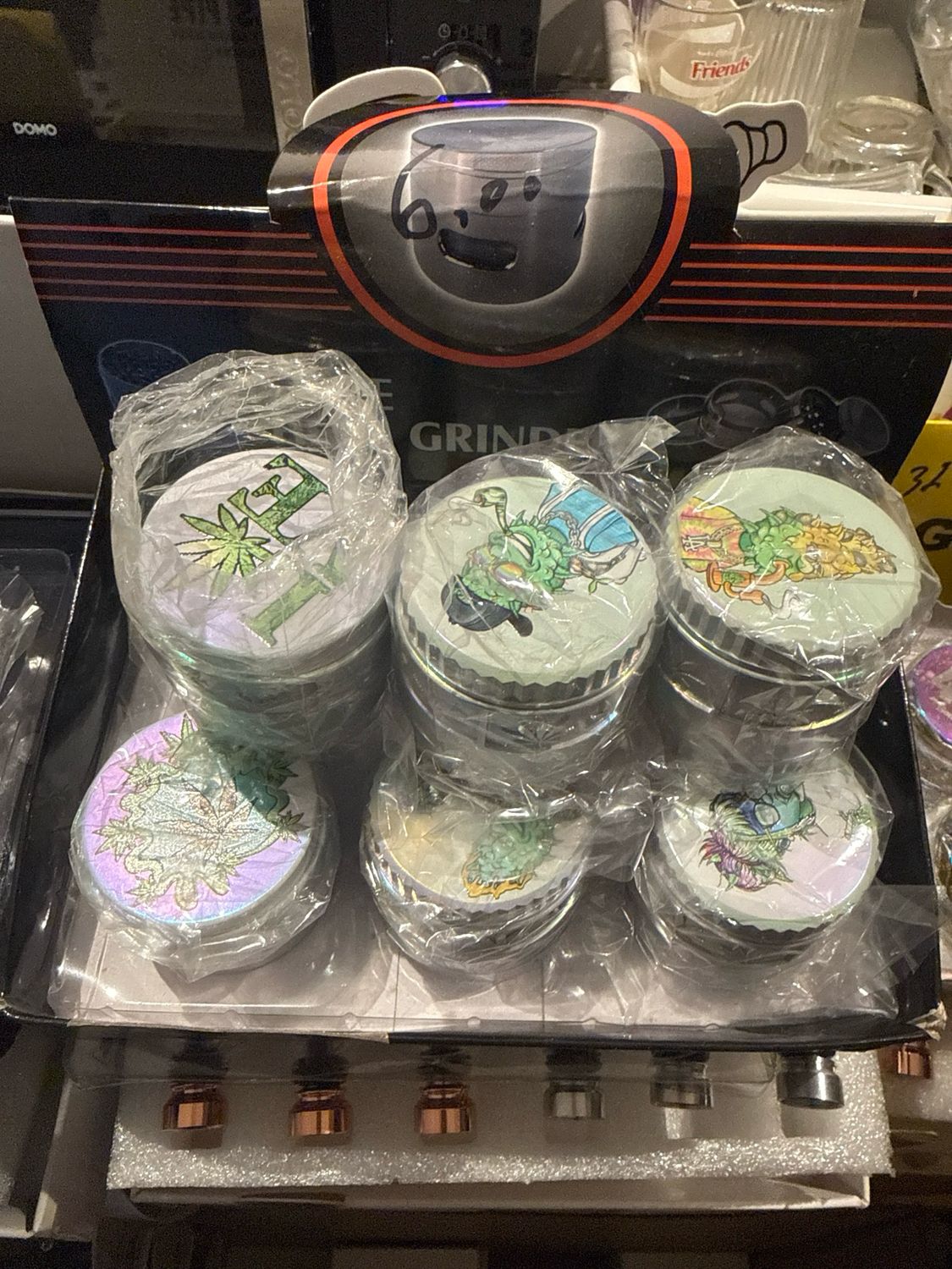 Spice herb metal grinder x1 