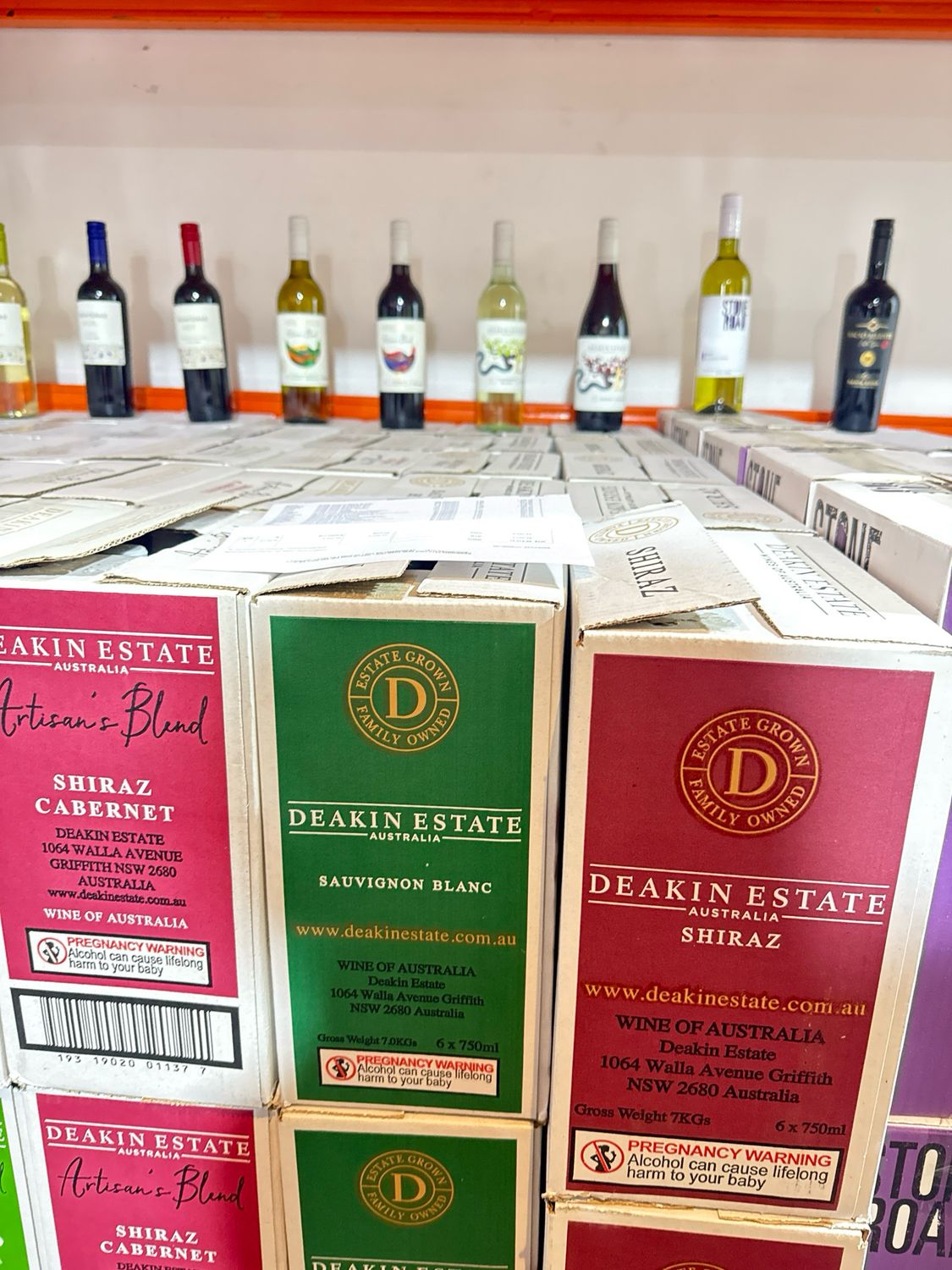 Deakin estate austrilian wine all flavours 